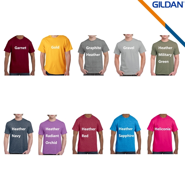 Gildan® 5.3 oz 100% Cotton Preshrunk T-shirts - Gildan® 5.3 oz 100% Cotton Preshrunk T-shirts - Image 4 of 9