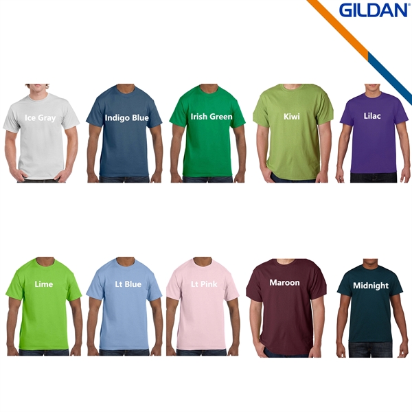 Gildan® 5.3 oz 100% Cotton Preshrunk T-shirts - Gildan® 5.3 oz 100% Cotton Preshrunk T-shirts - Image 8 of 9