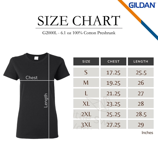 Gildan® 6.1 Oz 100% Cotton Preshrunk Ladies T-Shirts - Gildan® 6.1 Oz 100% Cotton Preshrunk Ladies T-Shirts - Image 2 of 6