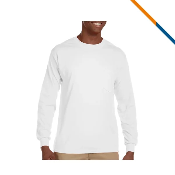 Gildan® 6.1oz 100% Cotton Preshrunk Long Sleeve T-Shirts - Gildan® 6.1oz 100% Cotton Preshrunk Long Sleeve T-Shirts - Image 5 of 8