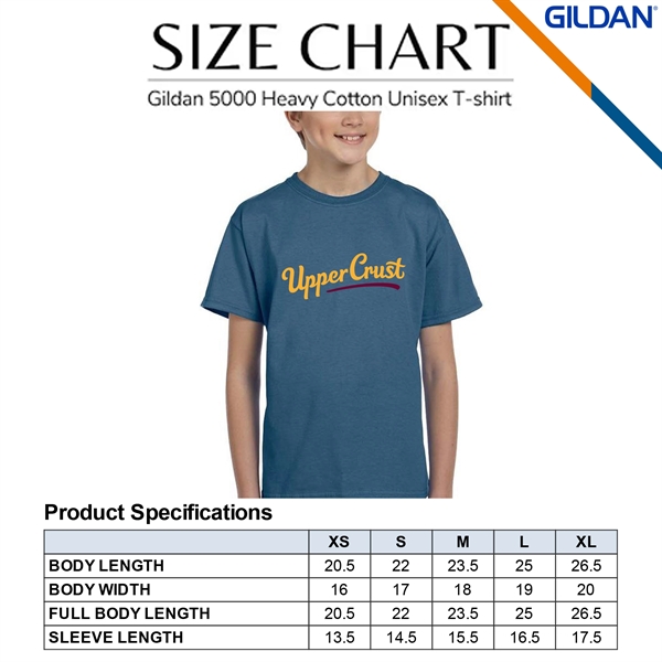 Gildan® 6.1 Oz 100% Cotton Preshrunk Youth T-Shirts - Gildan® 6.1 Oz 100% Cotton Preshrunk Youth T-Shirts - Image 2 of 7