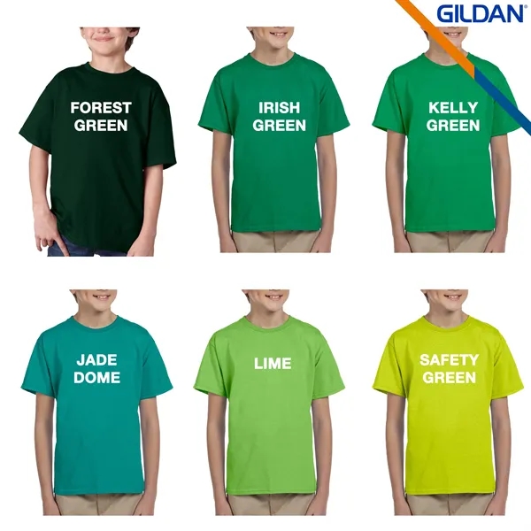 Gildan® 6.1 Oz 100% Cotton Preshrunk Youth T-Shirts - Gildan® 6.1 Oz 100% Cotton Preshrunk Youth T-Shirts - Image 5 of 7