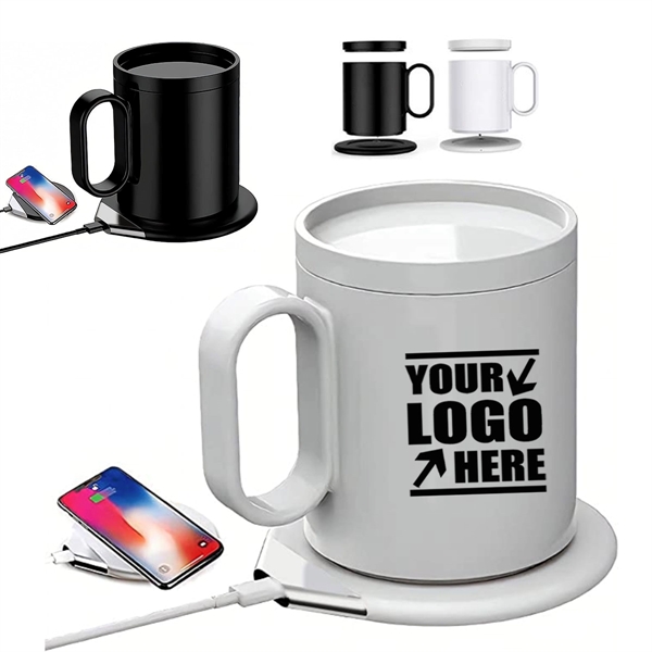 Smart Mug Warmer Phone Wireless Charging Set - Smart Mug Warmer Phone Wireless Charging Set - Image 0 of 5