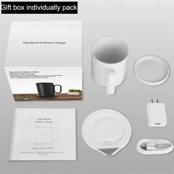 Smart Mug Warmer Phone Wireless Charging Set - Smart Mug Warmer Phone Wireless Charging Set - Image 5 of 5