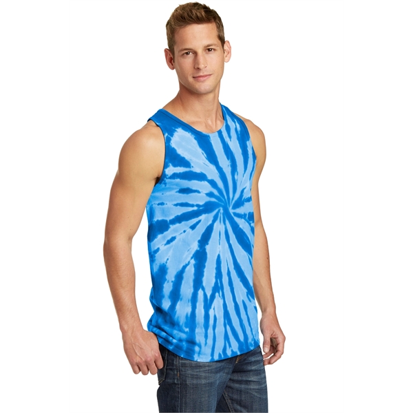 Port & Co Tie-Dye Tank Top. - Port & Co Tie-Dye Tank Top. - Image 18 of 30