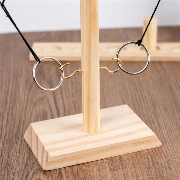 Wooden Ring toss Game - Wooden Ring toss Game - Image 3 of 4