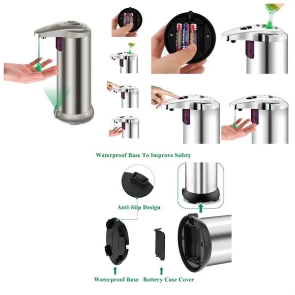 Automatic Soap Dispenser 280Ml - Automatic Soap Dispenser 280Ml - Image 0 of 0