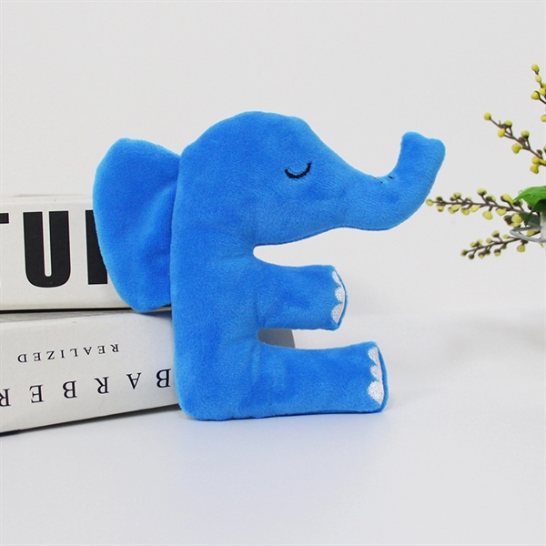 Letters Plush Animals Keychain - Letters Plush Animals Keychain - Image 2 of 7