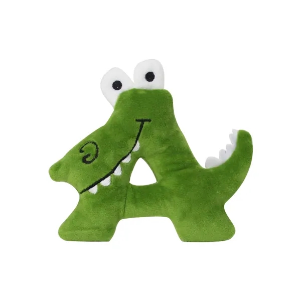 Letters Plush Animals Keychain - Letters Plush Animals Keychain - Image 4 of 7