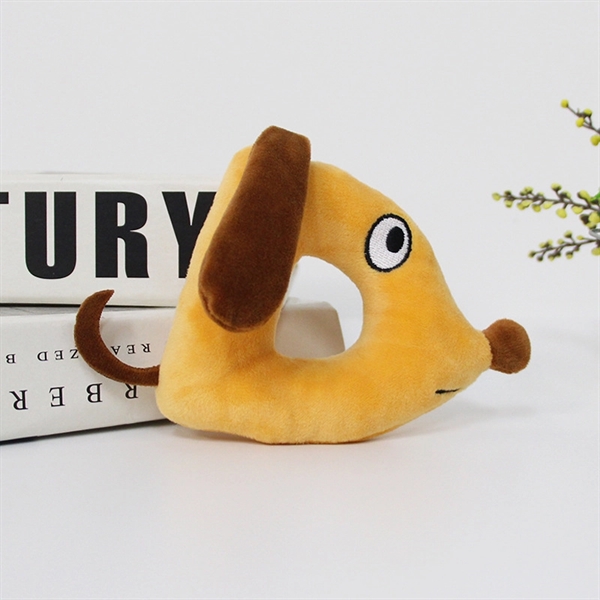 Letters Plush Animals Keychain - Letters Plush Animals Keychain - Image 6 of 7