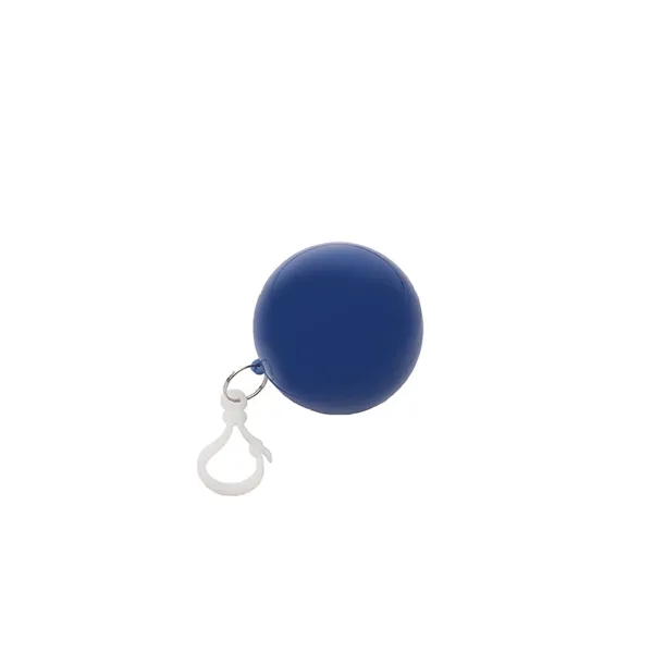 Disposable Raincoat Poncho Ball With Keychain - Disposable Raincoat Poncho Ball With Keychain - Image 7 of 7