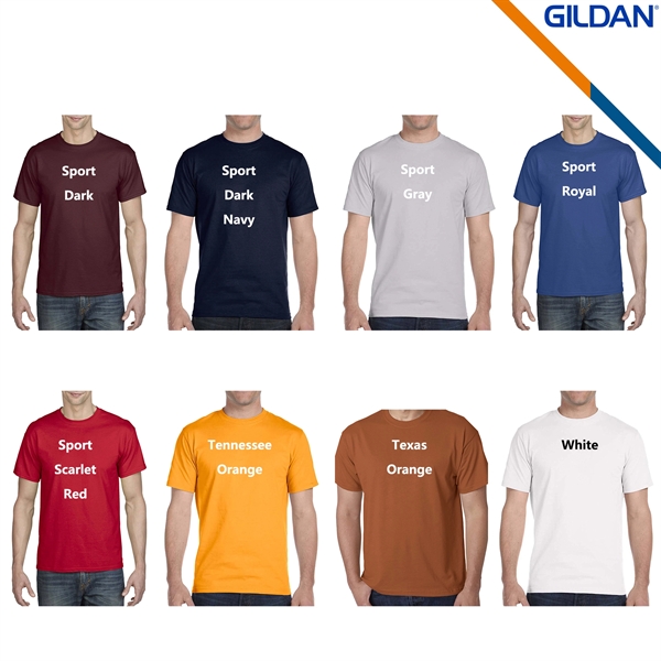 Gildan® 5.6 Oz Cotton/Polyester Moisture Wicking T-Shirts - Gildan® 5.6 Oz Cotton/Polyester Moisture Wicking T-Shirts - Image 3 of 7