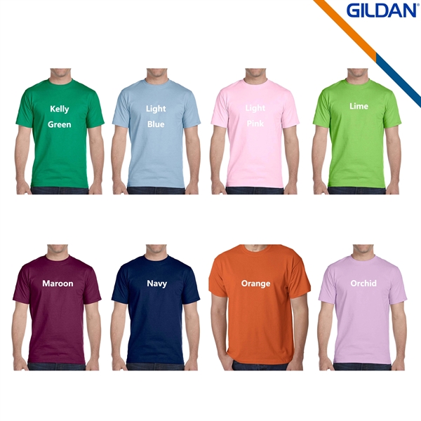 Gildan® 5.6 Oz Cotton/Polyester Moisture Wicking T-Shirts - Gildan® 5.6 Oz Cotton/Polyester Moisture Wicking T-Shirts - Image 5 of 7