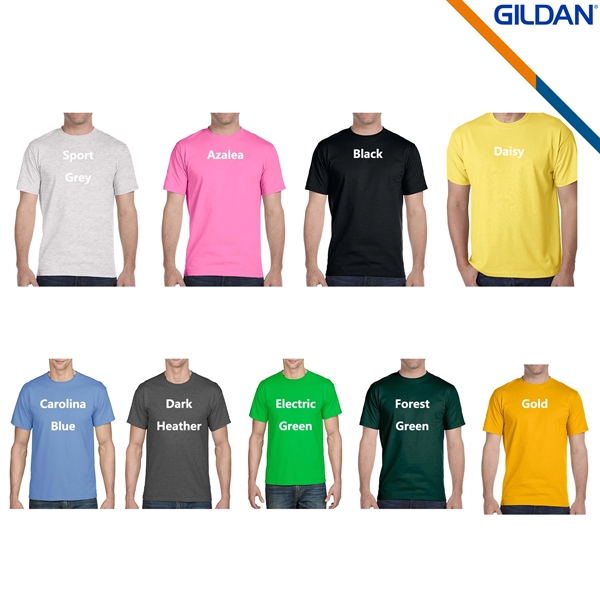 Gildan® 5.6 Oz Cotton/Polyester Moisture Wicking T-Shirts - Gildan® 5.6 Oz Cotton/Polyester Moisture Wicking T-Shirts - Image 7 of 7