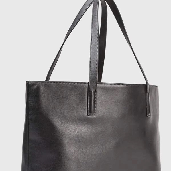 Classic Italian Leather Tote - Classic Italian Leather Tote - Image 1 of 7