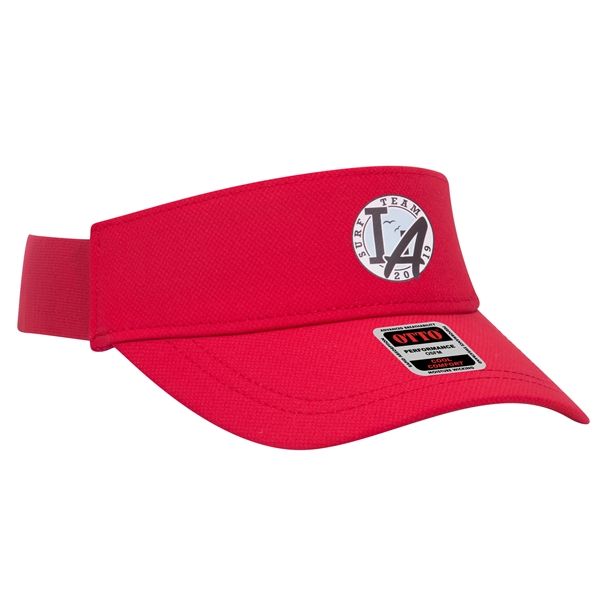 UPF 50+ Cool Comfort Performance Stretchable Knit Sun Visor - UPF 50+ Cool Comfort Performance Stretchable Knit Sun Visor - Image 0 of 18