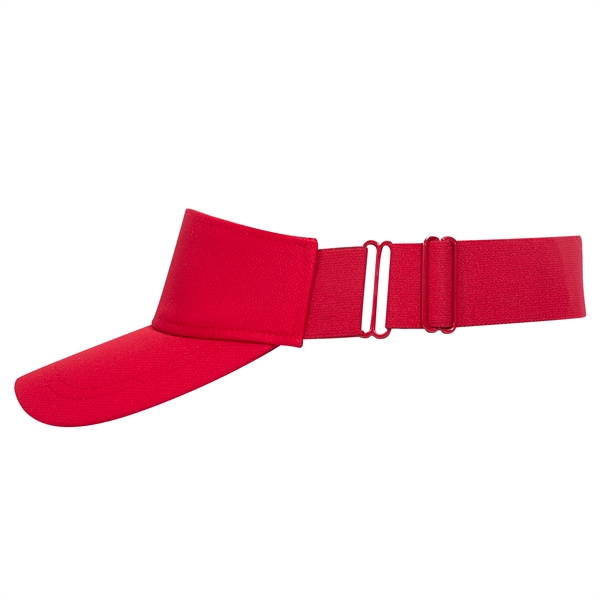 UPF 50+ Cool Comfort Performance Stretchable Knit Sun Visor - UPF 50+ Cool Comfort Performance Stretchable Knit Sun Visor - Image 5 of 18
