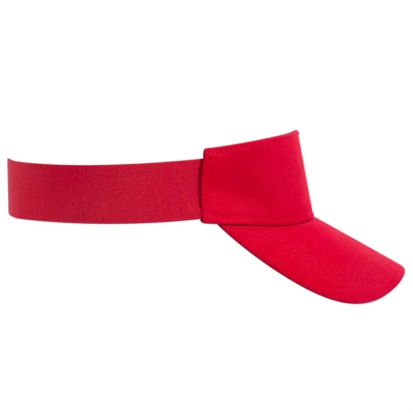 UPF 50+ Cool Comfort Performance Stretchable Knit Sun Visor - UPF 50+ Cool Comfort Performance Stretchable Knit Sun Visor - Image 6 of 18