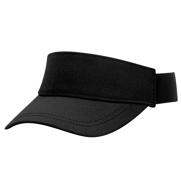 UPF 50+ Cool Comfort Performance Stretchable Knit Sun Visor - UPF 50+ Cool Comfort Performance Stretchable Knit Sun Visor - Image 10 of 18