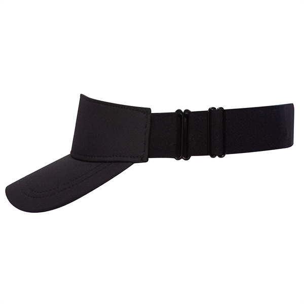 UPF 50+ Cool Comfort Performance Stretchable Knit Sun Visor - UPF 50+ Cool Comfort Performance Stretchable Knit Sun Visor - Image 11 of 18