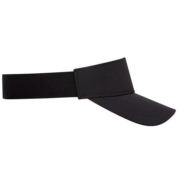 UPF 50+ Cool Comfort Performance Stretchable Knit Sun Visor - UPF 50+ Cool Comfort Performance Stretchable Knit Sun Visor - Image 12 of 18