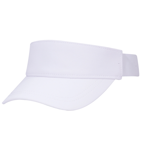UPF 50+ Cool Comfort Performance Stretchable Knit Sun Visor - UPF 50+ Cool Comfort Performance Stretchable Knit Sun Visor - Image 16 of 18