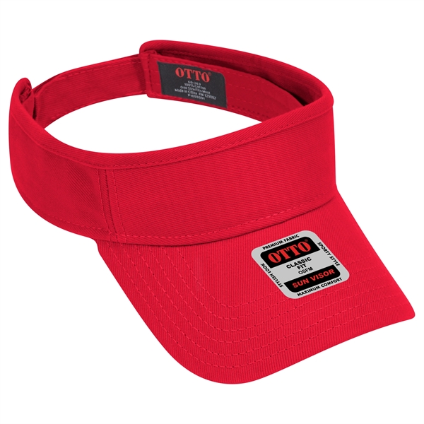 Brushed Bull Denim Sun Visor - Brushed Bull Denim Sun Visor - Image 7 of 36