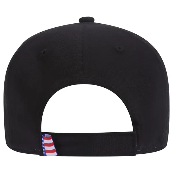 US Flag Flame Pattern Brushed Cotton Twill 6 Panel Cap - US Flag Flame Pattern Brushed Cotton Twill 6 Panel Cap - Image 7 of 136