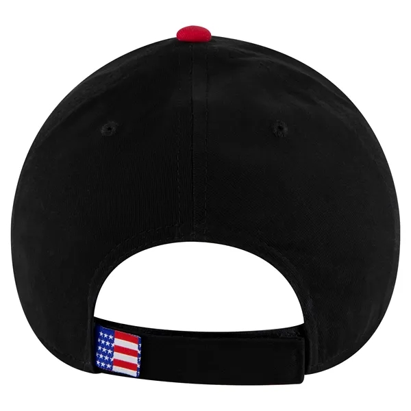 US Flag Flame Pattern Brushed Cotton Twill 6 Panel Cap - US Flag Flame Pattern Brushed Cotton Twill 6 Panel Cap - Image 13 of 136