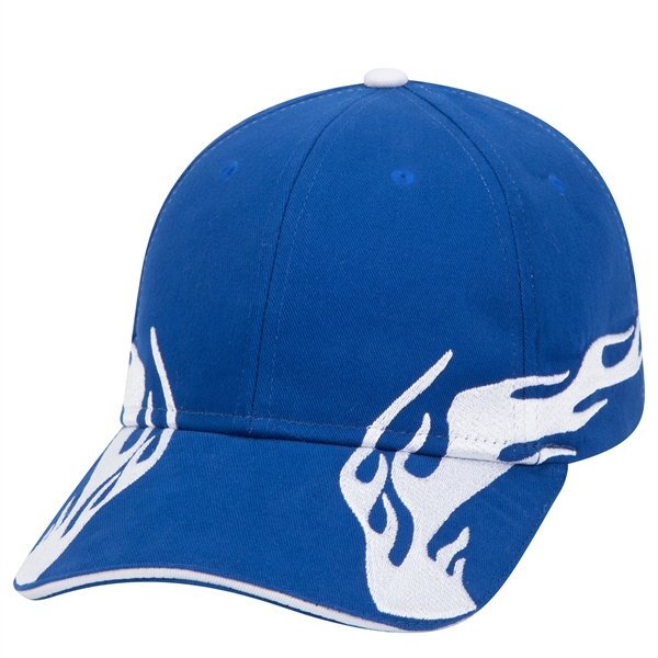US Flag Flame Pattern Brushed Cotton Twill 6 Panel Cap - US Flag Flame Pattern Brushed Cotton Twill 6 Panel Cap - Image 23 of 136