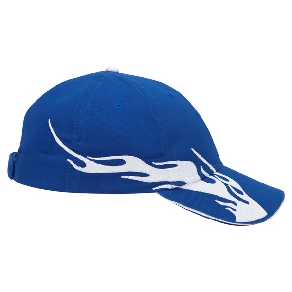 US Flag Flame Pattern Brushed Cotton Twill 6 Panel Cap - US Flag Flame Pattern Brushed Cotton Twill 6 Panel Cap - Image 25 of 136