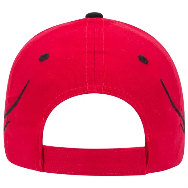 US Flag Flame Pattern Brushed Cotton Twill 6 Panel Cap - US Flag Flame Pattern Brushed Cotton Twill 6 Panel Cap - Image 33 of 136