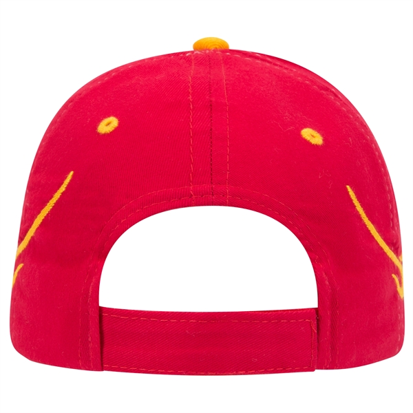 US Flag Flame Pattern Brushed Cotton Twill 6 Panel Cap - US Flag Flame Pattern Brushed Cotton Twill 6 Panel Cap - Image 39 of 136