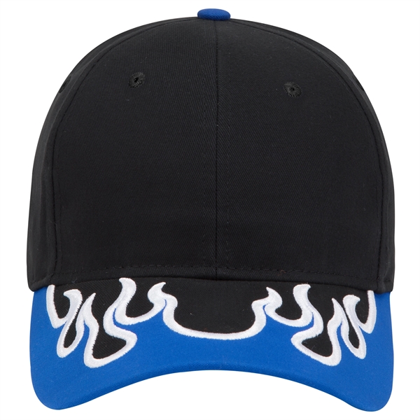 US Flag Flame Pattern Brushed Cotton Twill 6 Panel Cap - US Flag Flame Pattern Brushed Cotton Twill 6 Panel Cap - Image 46 of 136