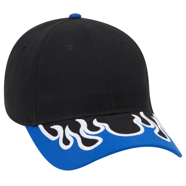 US Flag Flame Pattern Brushed Cotton Twill 6 Panel Cap - US Flag Flame Pattern Brushed Cotton Twill 6 Panel Cap - Image 44 of 136