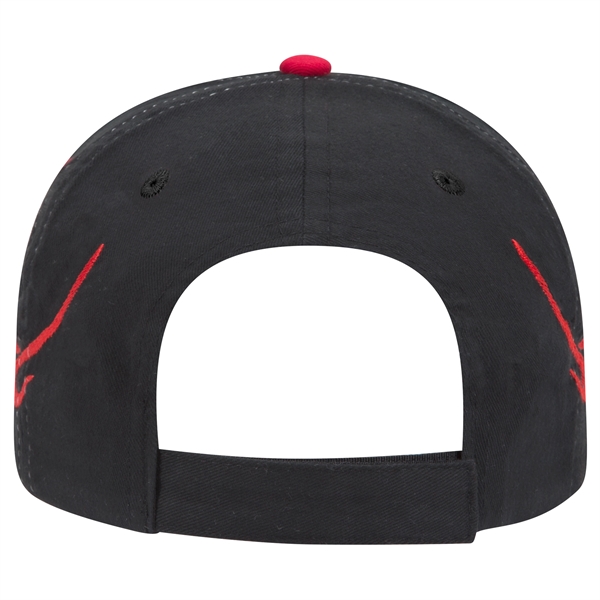 US Flag Flame Pattern Brushed Cotton Twill 6 Panel Cap - US Flag Flame Pattern Brushed Cotton Twill 6 Panel Cap - Image 51 of 136