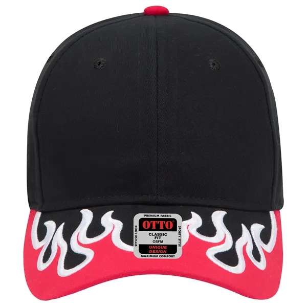 US Flag Flame Pattern Brushed Cotton Twill 6 Panel Cap - US Flag Flame Pattern Brushed Cotton Twill 6 Panel Cap - Image 58 of 136