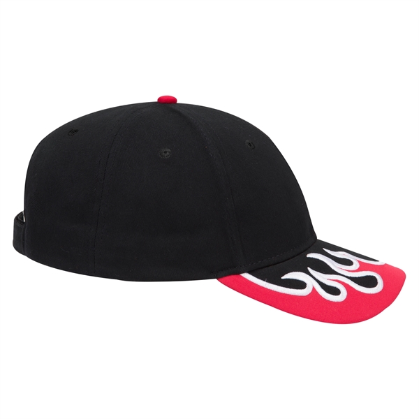 US Flag Flame Pattern Brushed Cotton Twill 6 Panel Cap - US Flag Flame Pattern Brushed Cotton Twill 6 Panel Cap - Image 61 of 136