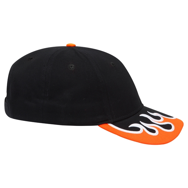 US Flag Flame Pattern Brushed Cotton Twill 6 Panel Cap - US Flag Flame Pattern Brushed Cotton Twill 6 Panel Cap - Image 73 of 136