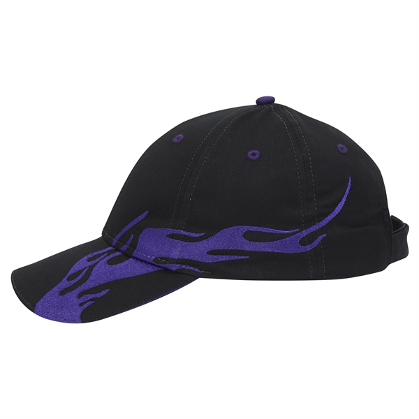US Flag Flame Pattern Brushed Cotton Twill 6 Panel Cap - US Flag Flame Pattern Brushed Cotton Twill 6 Panel Cap - Image 78 of 136