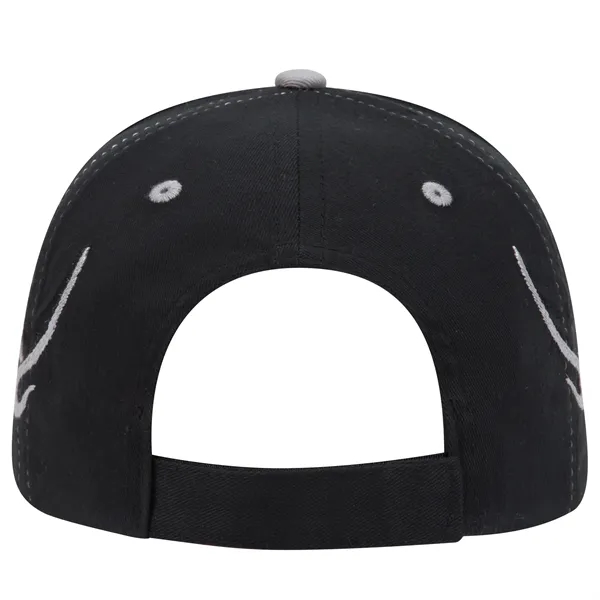 US Flag Flame Pattern Brushed Cotton Twill 6 Panel Cap - US Flag Flame Pattern Brushed Cotton Twill 6 Panel Cap - Image 81 of 136