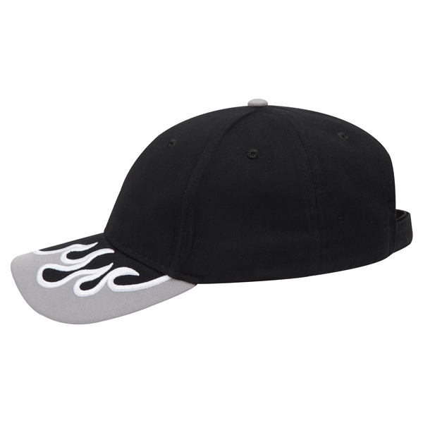 US Flag Flame Pattern Brushed Cotton Twill 6 Panel Cap - US Flag Flame Pattern Brushed Cotton Twill 6 Panel Cap - Image 92 of 136
