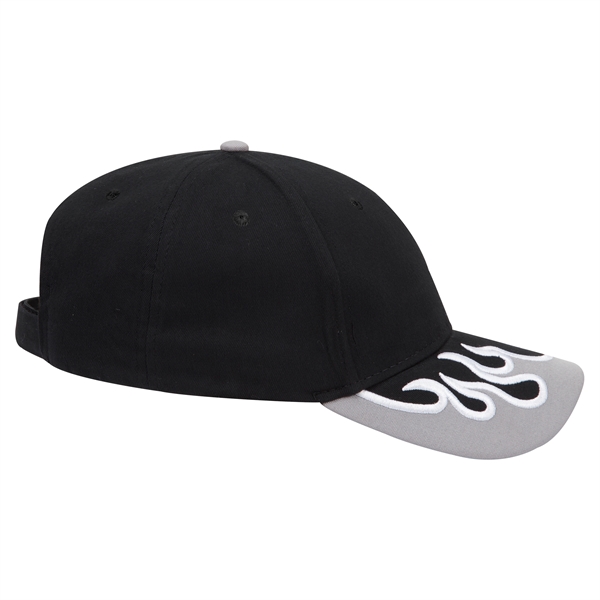 US Flag Flame Pattern Brushed Cotton Twill 6 Panel Cap - US Flag Flame Pattern Brushed Cotton Twill 6 Panel Cap - Image 93 of 136