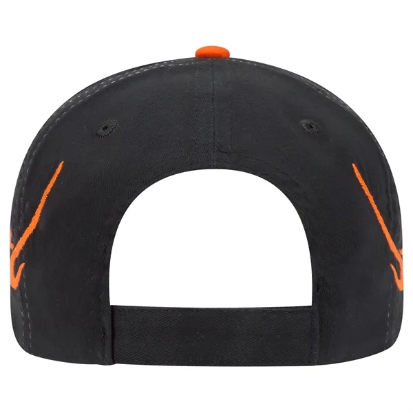 US Flag Flame Pattern Brushed Cotton Twill 6 Panel Cap - US Flag Flame Pattern Brushed Cotton Twill 6 Panel Cap - Image 101 of 136