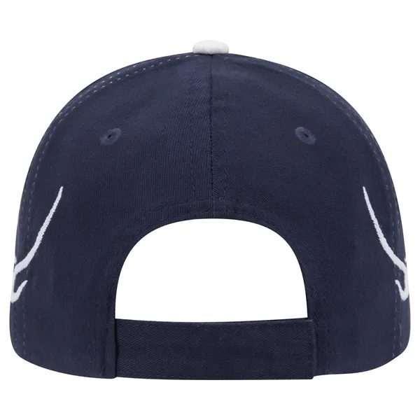 US Flag Flame Pattern Brushed Cotton Twill 6 Panel Cap - US Flag Flame Pattern Brushed Cotton Twill 6 Panel Cap - Image 126 of 136