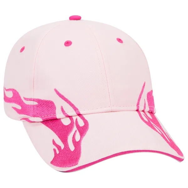 US Flag Flame Pattern Brushed Cotton Twill 6 Panel Cap - US Flag Flame Pattern Brushed Cotton Twill 6 Panel Cap - Image 131 of 136