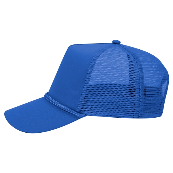 Cotton Blend Twill 5 Panel Pro Mesh Back Trucker Hat - Cotton Blend Twill 5 Panel Pro Mesh Back Trucker Hat - Image 5 of 42