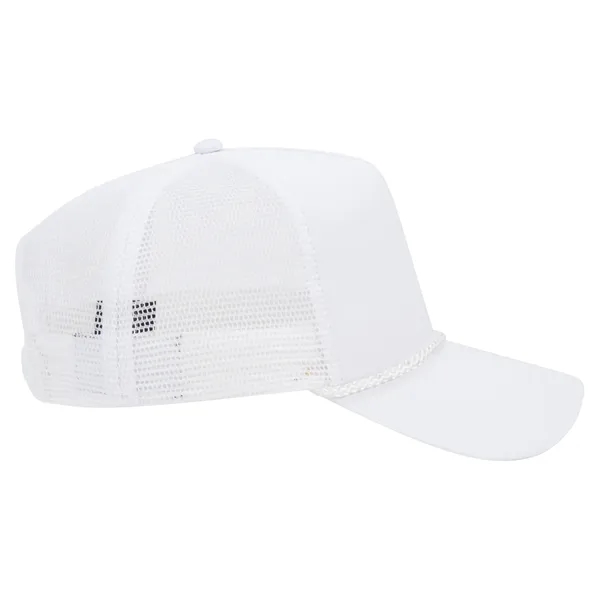 Cotton Blend Twill 5 Panel Pro Mesh Back Trucker Hat - Cotton Blend Twill 5 Panel Pro Mesh Back Trucker Hat - Image 30 of 42