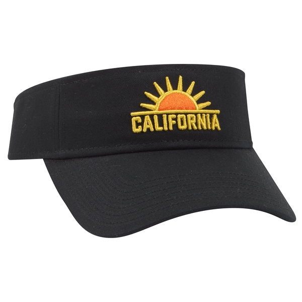 Cotton Twill Sun Visor - Cotton Twill Sun Visor - Image 95 of 95