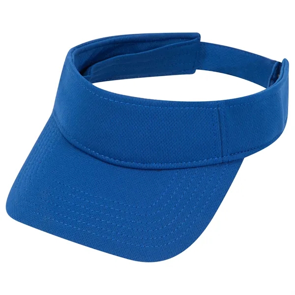 Cool Comfort Polyester Mesh Sun Visor - Cool Comfort Polyester Mesh Sun Visor - Image 4 of 30